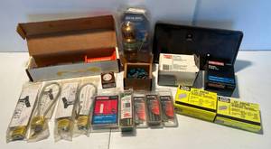 lot 35 image: Large Group Of Misc. Including Finish Nails, Craftsman Power Hammer And More
