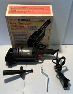 lot 43 image: Vintage Craftsman 6 Sander Polisher In Original Box