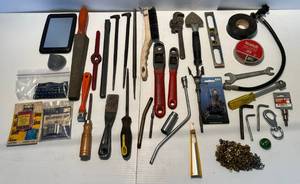 lot 107 image: Group Of Misc. Tools And More