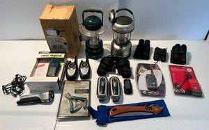 lot 121 image: Large Misc. Camping Lot Some Items NIB