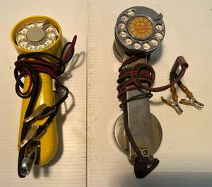 lot 134 image: Vintage Linemans Telephones