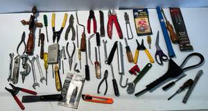 lot 136 image: Box Of Misc. Tools And More