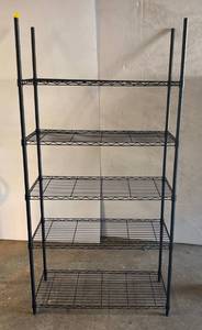lot 61 image: Metal Shelf 6 x 3 x 16