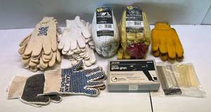 lot 146 image: Group Of Misc. Work Gloves