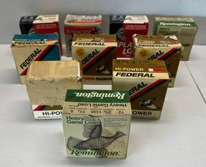 lot 148 image: 10 Full Boxes Of Misc. Brands Of Shotgun Shells