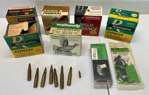 lot 149 image: Vintage Open Boxes Of Misc. Brands Of Shotgun Shells And More