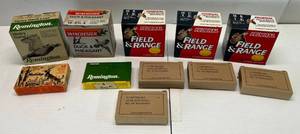 lot 150 image: 11 Full Boxes Of Misc. Brands Of Shotgun Shells
