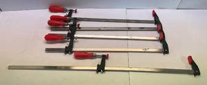 lot 164 image: 5 Craftsman Wood Clamps 4 66734 1 66735