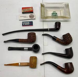 lot 205 image: Vintage Tobacco Pipes And More