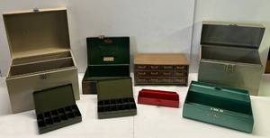 lot 213 image: Group Of Misc. Steel Boxes