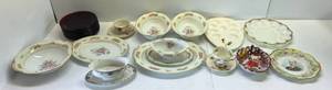 lot 231 image: Large Group Of Misc. Vintage Dishware Including Limoges Elite Portrait Plate And More