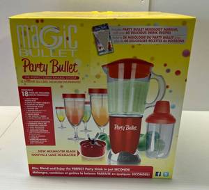 lot 234 image: Magic Bullet Party Bullet NIB