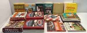 lot 241 image: Large Group Of Misc. Vintage Cookbooks