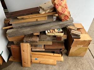 lot 264 image: Large Group Of Misc. Wood Pieces