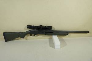 lot 10 image: Remington 870 12 Gauge Pump Action Shotgun - Rifled Barrel