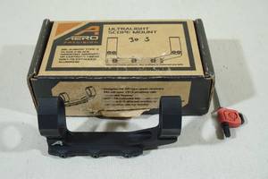 lot 30 image: Aero Precision Ultralight Scope Mount - Standard Relief, 30mm Tube, Black