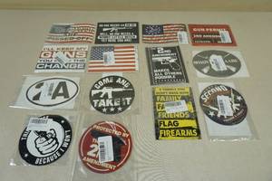 lot 43 image: Pro Gun2A Stickers