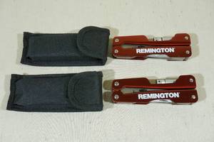 lot 67 image: 2 Remington Multi-Tool Knives with Sheaths