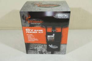 lot 68 image: Wildgame Innovations 6V Game Feeder Kit - Digital
