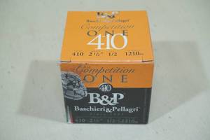 lot 98 image: 25 B&P Competition One .410 Gauge 2-12 7.5 Shot Shotshells