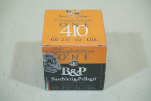 lot 99 image: 25 B&P Competition One .410 Gauge 2-12 7.5 Shot Shotshells