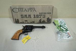 lot 7 image: NEW Chiappa 1873-22 .22 LR Single Action Revolver
