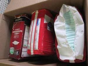 3 packages of underpants...