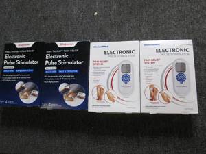 4 electronic pulse stimulators open...