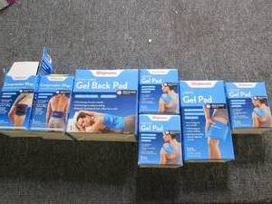 lot of compression and gel pads ope...