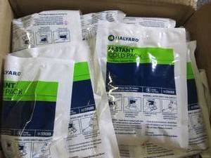 case of 24 instant cold packs...