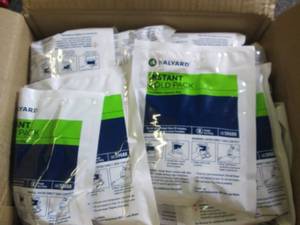 case of 24 instant cold packs...