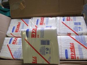 case of uline wypall x70 12 package...