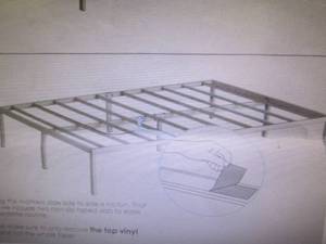  mellow queen metal bed frame...