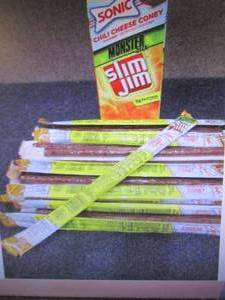  Box of 18- 1.94 Slim Jim Sonic Ch...