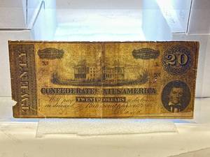 Genuine 1864 $20 Bill