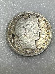 1896 Liberty Quarter