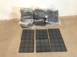Lot of Seven Packages of 1 x 1 ft Foam Squares