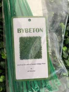 Bybeton 24-Piece 20 x 20 in. Artificial Boxwood Hedge Topiary Panels