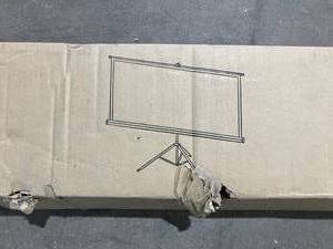 Taotronics HYZ 100 in. IndoorOutdoor PVC 4K HD 169 Winkle-Free Projector Screen with Tripod Stand