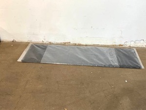Black Decorative 24 x 70 in. Non-Slip Waterproof Polyurethane Foam Cushioned Anti-Fatigue Mat