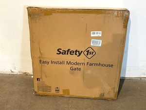 Safety 1st Easy Install 28 in. H Modern Farmhouse Child Safety Gate