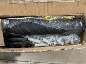 Todale Large BabyToddler IndoorOutdoor Black Playpen with Soft Breathable Mesh