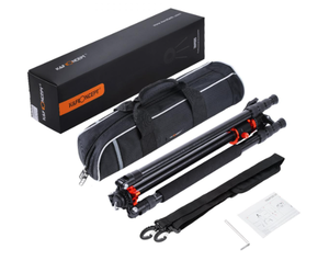 K&F Concept 94 in. 2.4M Aluminium Travel Tripod with Trans Column