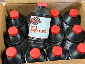 Full Case of 12 DOT 3 Brake Fluid