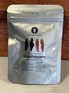 Real Chocolate Covered Grasshoppers