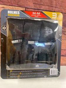 Holmes 3pk Workwear Gloves Size M
