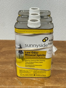 Sunnyside Low Odor Mineral Spirits 3 Quarts