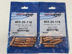 American Torch Tip 116 Welding Tips