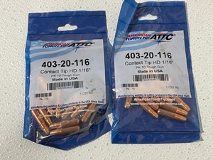 American Torch Tip 116 Welding Tips