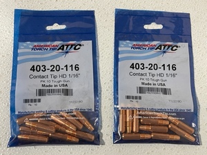 American Torch Tip 116 Welding Tips